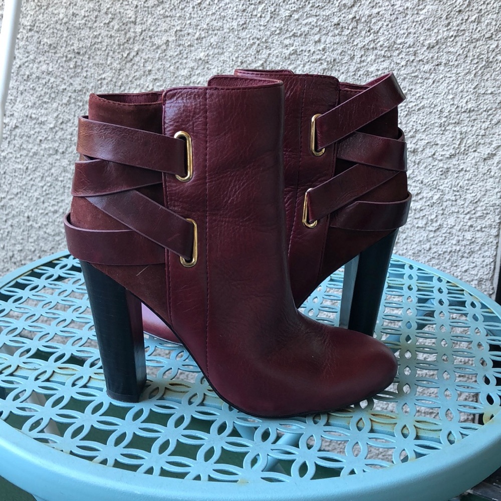 ISO Taylor Swift Barely Worn Oxblood ISOLA booties